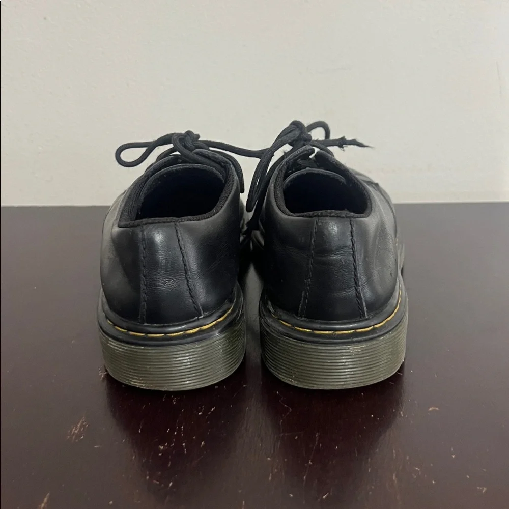 Dr Martens 1461 The Junior Softy T Leather Shoes in Black, size 2